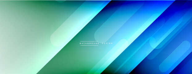 Dynamic lines abstract background. 3D shadow effects and fluid gradients. Modern overlapping forms