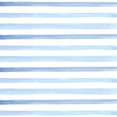 Blue Shades Watercolor Brush Stripes