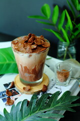 Tasty Cocoa Drink - Milk Chocolate with Cocoa Cereal topping