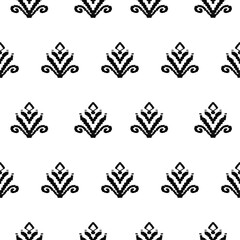 Geometric ikat pattern ethnic tribal textile American African fabric geometric mandalas motif native boho bohemian carpet aztec 