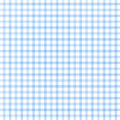 Pastel blues watercolor checkered pattern
