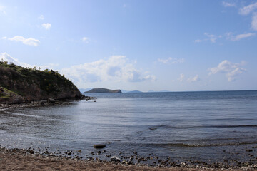 beach and sea