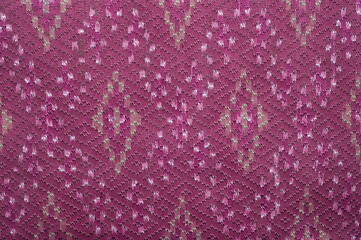 colorful thai silk handcraft peruvian style rug surface old vintage torn conservation Made from natural materials Chemical free close up silk background silk texture