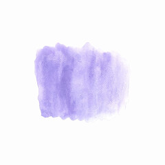 Purple watercolor stain