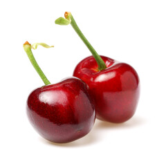 Cherry isolated on white background