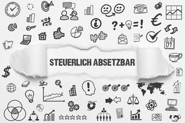 Steuerlich absetzbar 