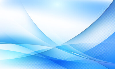 Abstract blue background poster with dynamic. technology network Vector illustration.