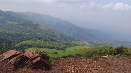 landscape in the mountains