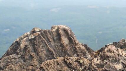 rocks in the mountains