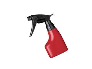 Hand sprayer, for the maintenance of flowers or plants from pests or fungi. Isolated background