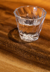 glass of water