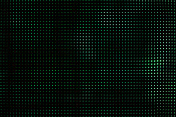Full of small green light dots on black. For using as pattern and background.