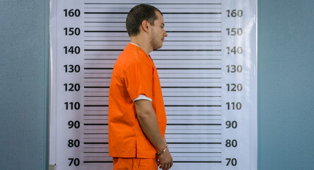 Juvenile delinquent by the mugshot that would make the photo, left side