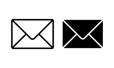 envelope icopn, Mail icon. E-mail symbol vector
