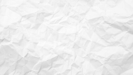 White Paper Texture background. Crumpled white paper abstract shape background with space paper recycle for text