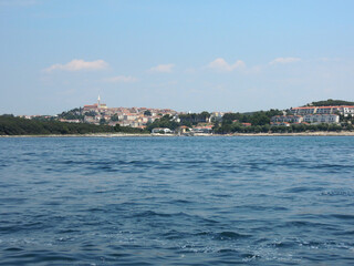 Fototapeta premium Landscape of Adriatic sea - Vrsar, Croatia