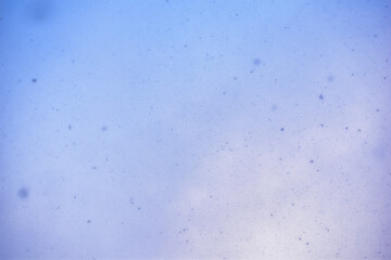 Blue snowy background
