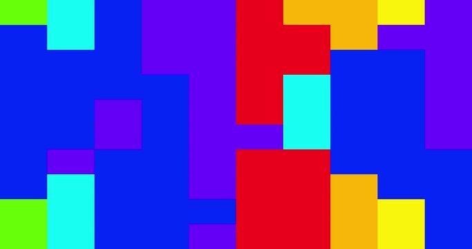 Bright red, orange, yellow, green, blue, purple blended stripes. Background with rainbow colors pattern in vertical view