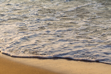 Sea waves in the morning, Vietnam