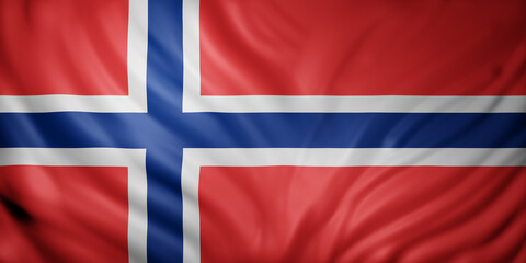 Norway 3d flag