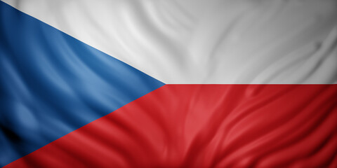 Czech Republic 3d flag