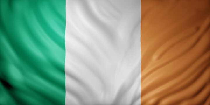 Ireland 3d flag