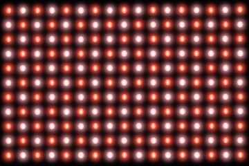 Matrix aus Leuchtdioden eines Scheinwerfers.