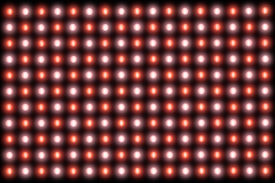 Matrix aus Leuchtdioden eines Scheinwerfers.