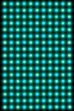 Matrix aus Leuchtdioden eines Scheinwerfers.