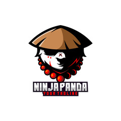 ninja panda animal china head bamboo