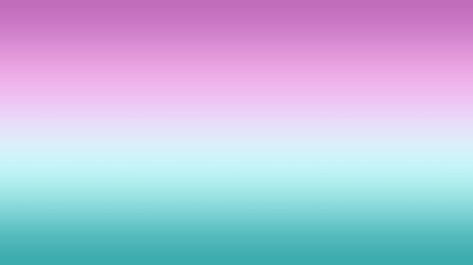 An Abstract colorful combination of Orchid, Lilac, Turquoise, and Blue-Green solid color linear gradient background on the horizontal frame