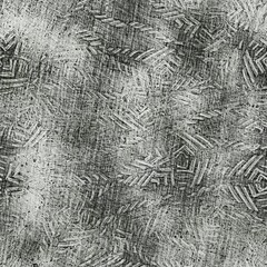 Seamless hand drawn pencil sketch pattern for surface print. High quality illustration. Ornate hand drawn look with lights and shadows and crosshatch texture. Ornate abstract design in perfect repeat.