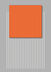 Hintergrund Farbfläche orange