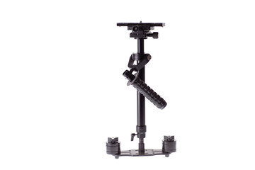 mechanical steadicam on a white background