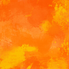 Watercolor red orange color autumn design banners set. Vector illustration