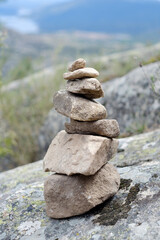 Fototapeta na wymiar pile of rocks