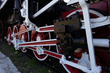 steam locomotive wheels