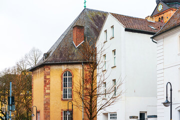 view of Buildings around Saarbrucken, Germany