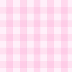 Soft pink gingham seamless pattern vector background - obrazy, fototapety, plakaty