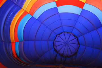 Hot Air Balloon top view