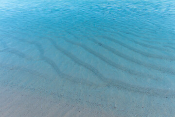 Seashore in the morning, calm ocean
