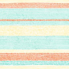 Gordijnen Naadloos gestreept patroon. Inktpunten, vlekken. Afdrukken voor textiel. Vector illustratie. © flovie