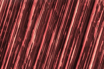 artistic shiny raw metal straight stripes digitally drawn texture background illustration