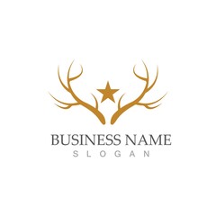 Deer vector icon illustration design