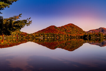 Lac-Superieur, Mont-tremblant, Quebec, Canada