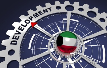 Global business and economic solutions concept. 3D illustration