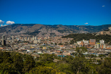 Fototapeta na wymiar View of Medellin Colombia