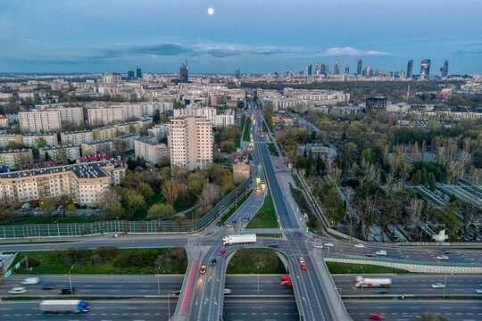 Węzeł komunikacyjny, S8, Warszawa, Polska