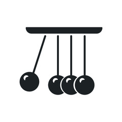 Newton cradle icon