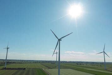 Onshore Windkraftanlagen Ausbau an der Deutschen Nordseeküste 